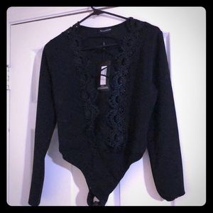 Pretty Little things Laced up Body Suit